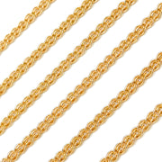 Gold Filled Double Curb Chain